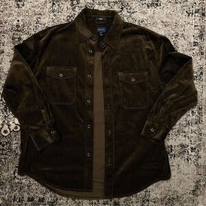 Gant Brown Corduroy Overshirt
